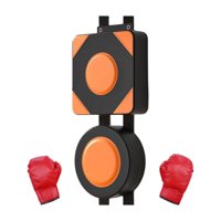 Magideal - Almohadilla De Perforación Montada En La Pared Colchoneta De Boxeo Montada En La Pared Práctica Equipo De Deportes De Interior Entrenador De Boxeo , Con Guantes De Adulto