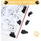 thumbnail image 4 of Juego de 12 marcapáginas magnéticos con forma de gato, ideal para niños, mujeres, profesores, estudiantes, escuela, hogar y oficina., 4 of 7