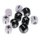 thumbnail image 2 of 10 Piezas De Dados De Plástico De 6 Caras Menos Más D6 Para Accesorios De Juego De Barra De Fiesta, 2 of 3