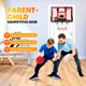 thumbnail image 3 of Canasta de baloncesto interior BADGOAL de juguete con luces LED para niños, 3 of 8