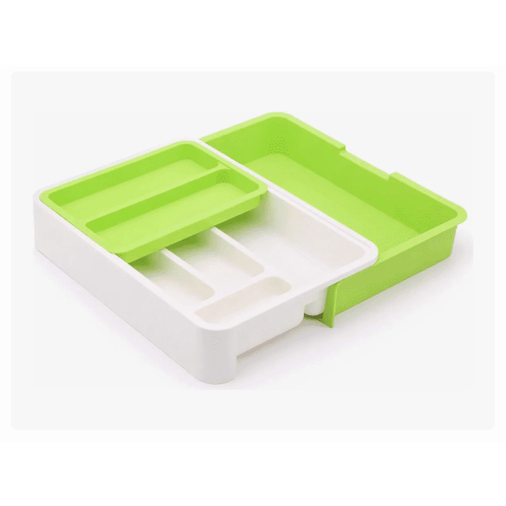 Bienok - Organizador De Cubiertos Porta Cubiertos Color Verde
