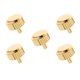 thumbnail image 5 of 5 piezas de acero reloj corona oro oro 5 mm, 5 of 5