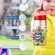 thumbnail image 5 of Timothy va a la EscuelaBotella de Agua con Tapa Pop Top de Un Toque, Acero Inoxidable, a Prueba de Fugas, para Deportes, Botella Infantil rosa 12 oz, 5 of 6