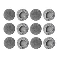 Bothyi - 12 Almohadillas De Repuesto Para Robot Limpiador De Ventanas, Accesorio Con Textura De Vellón