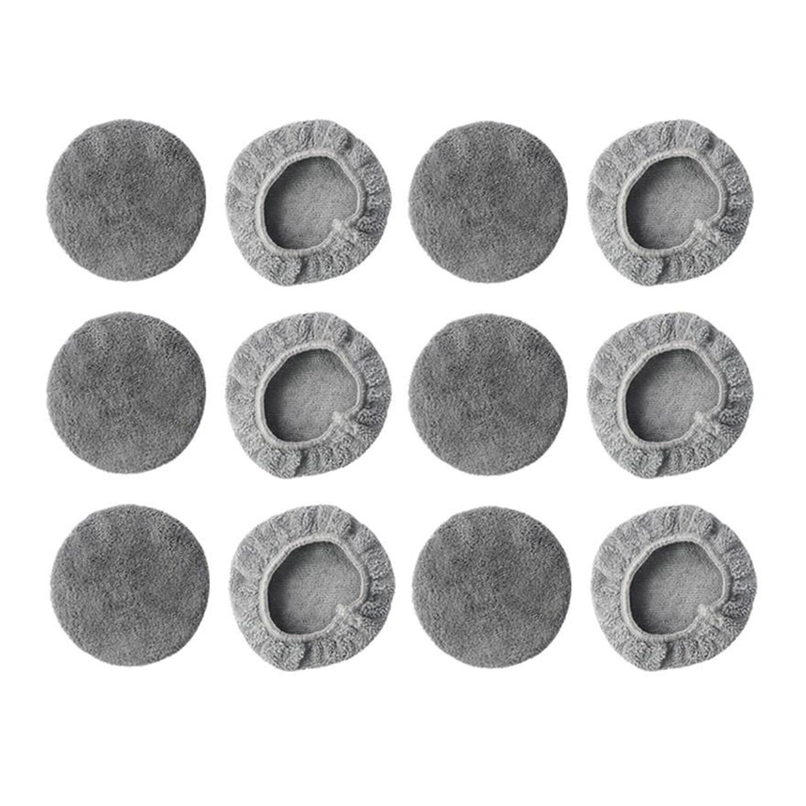 Bothyi - 12 Almohadillas De Repuesto Para Robot Limpiador De Ventanas, Accesorio Con Textura De Vellón
