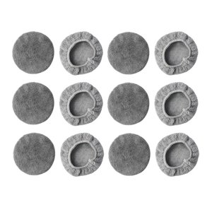 Bothyi - 12 Almohadillas De Repuesto Para Robot Limpiador De Ventanas, Accesorio Con Textura De Vellón