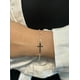 thumbnail image 3 of Pulsera HESHPAWS S925 Sterling Silver Cross Ajustable Plata, 3 of 3