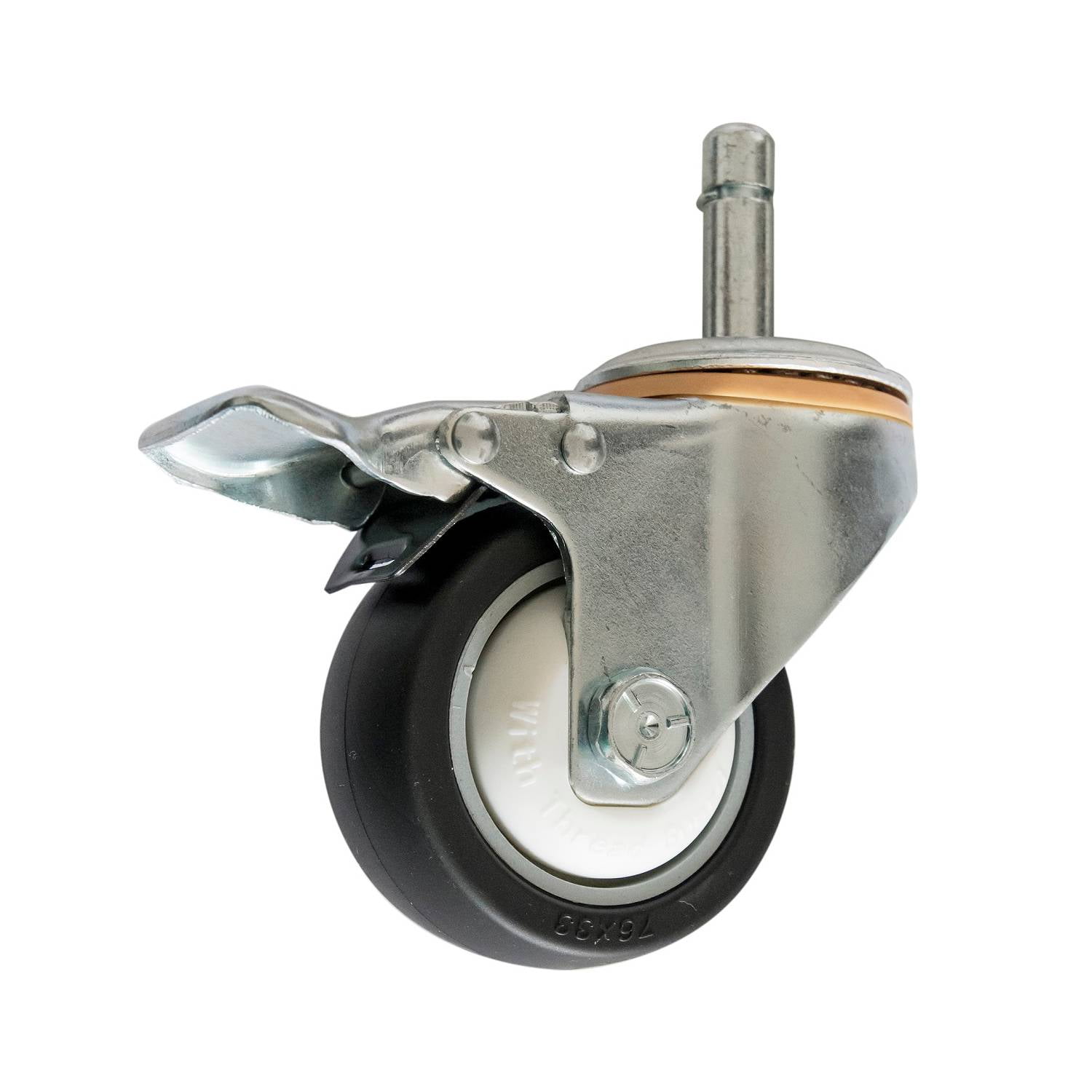 Genérico - Rueda Para Camas Caster Deluxe Ultra Silenciosa Vástago 1.2 Cm