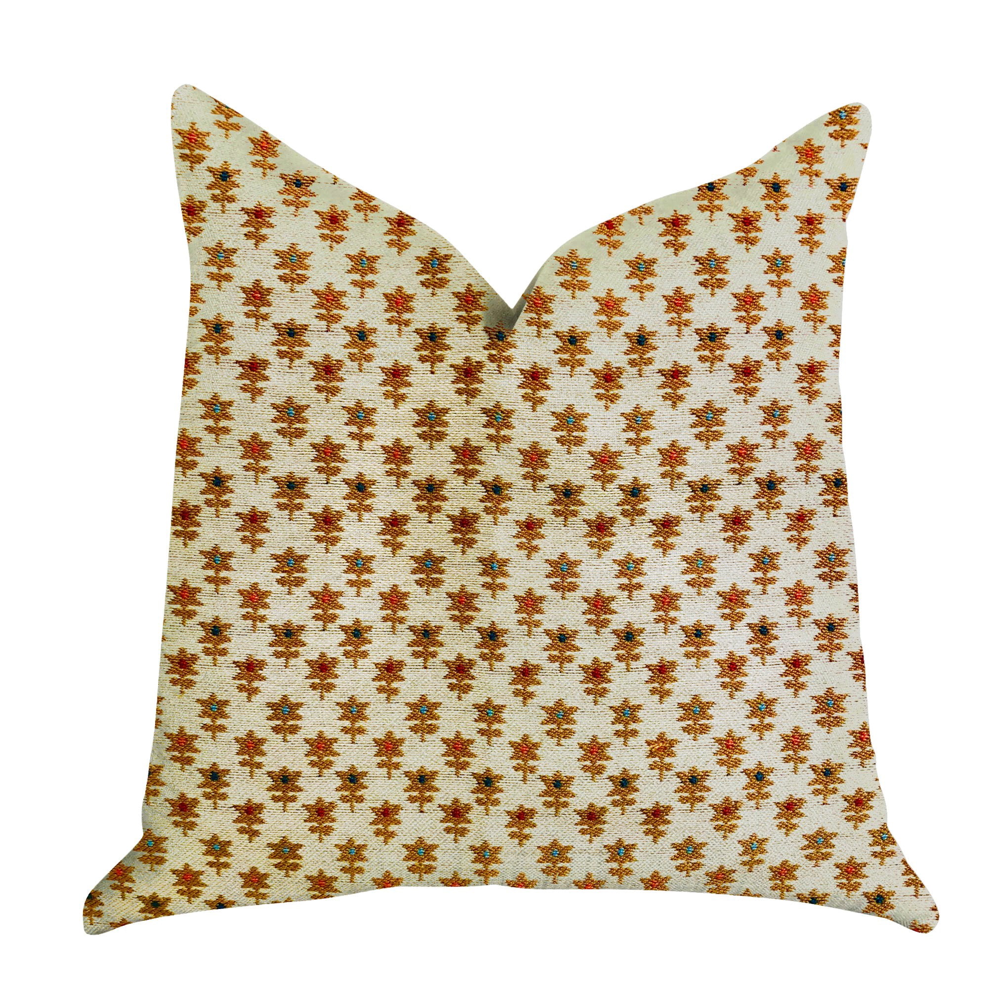 Cojín Plutus Brands Rosy Posse De Doble Cara, 40 X 40 Cm