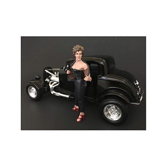 Figura American Diorama 50's Style II para maquetas a escala 1:24
