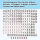 thumbnail image 2 of Juego de Mahjong SEHAUSEU American Mahjong de 166 fichas con bolsa, 2 of 9