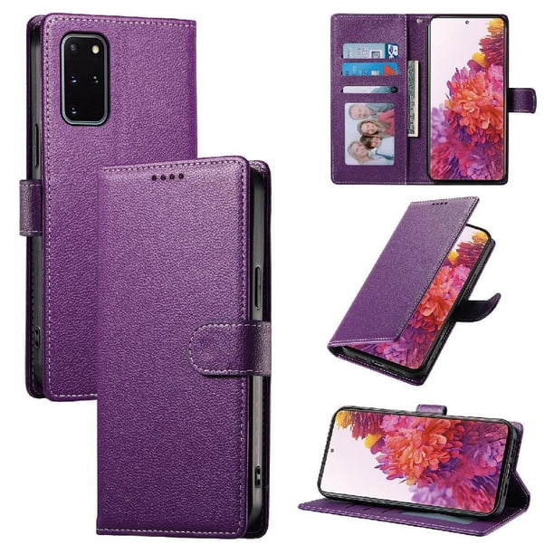 Funda para FOXDOCK Samsung Galaxy S20– Cuero Premium, 3 ranuras para tarjetas, Protección contra impactos
