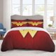 thumbnail image 1 of Wonder Woman Bedding Sets Cartoon Duvet Cover Lightweight, 1 of 3