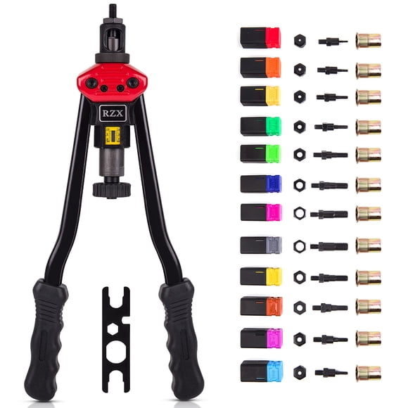 Kit de remachadora manual para tuercas remachables RZX de 41 cm