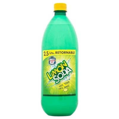 Bebida Sabor Limón Botella 2,5 L Limón Soda