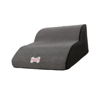 Magideal - 3 Niveles Rampa Para Perros Rampa Para Camas Sofás, Escalera De Gato Sin Deslizamiento, Cubierta Lavable Patones Suaves Rampa De Interior Para El Sofá