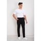 thumbnail image 2 of Pantalon De Vestir Clasico Hombre Formal Recto Boton 6010, 2 of 3