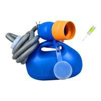 Magideal - Botella De Orinal Portátil Para Hombres, Olla De Colección De Orinal, Sin Derrames, A Prueba De Fugas, Botella Para Orinar Para Conducir Al Aire Libre 2000Ml Azul 16M