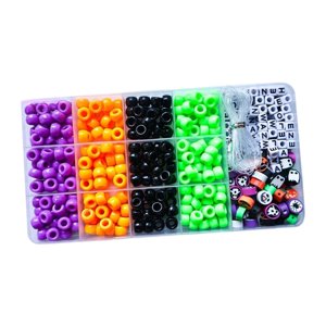 Magideal - Kit De Fabricación De Joyas, Cuentas Espaciadoras Multicolores, Herramienta De Fabricación De Pulseras Artesanales, Cuentas Sueltas Para Decoración De Estilo B