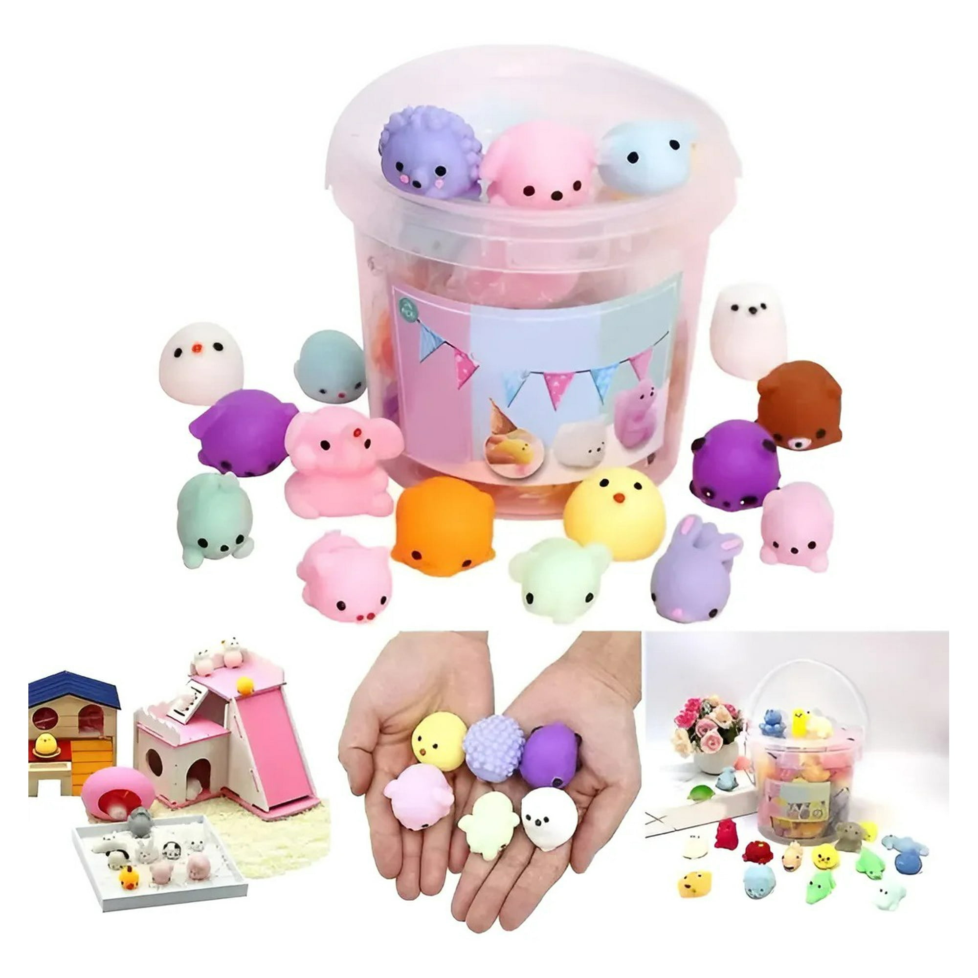 Genérica - 36pcs Squishy Juguete Sensorial Aliviar El Estrés Y Ansiedad