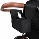 thumbnail image 3 of Coche y Carro de Paseo Doble Wagon Drakar Negro, 3 of 10