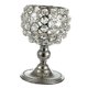 thumbnail image 3 of Candelabros De Cristal Candelabros Para Boda Decoración De Mesa Regalo 15cm Plata, 3 of 5