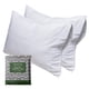 thumbnail image 1 of Protector de almohada Beckham Hotel Collection, tamaño queen, color blanco, 1 of 9