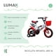 thumbnail image 3 of Bicicleta Infantil Lumax Aro 16 Rojo Con Rueditas, 3 of 6