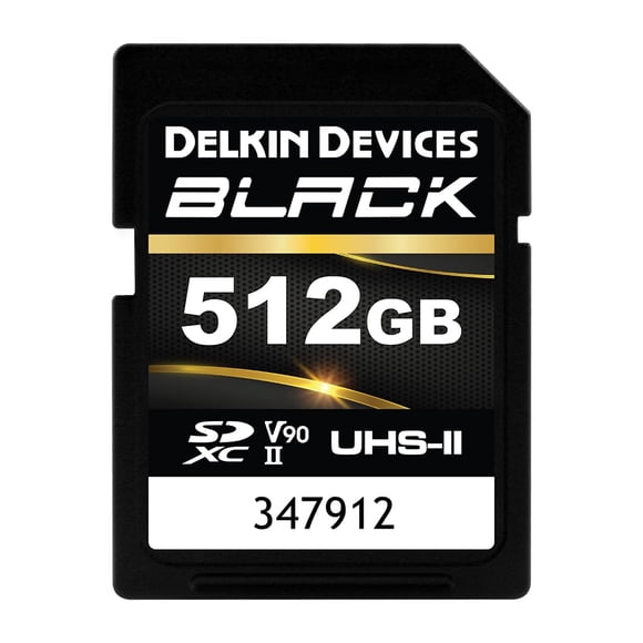 Tarjeta de memoria SD Delkin Devices 512 GB UHS‑II V90