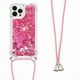 thumbnail image 5 of Funda FOXDOCK para iPhone 14 Pro con Cuerda Ajustable, Brillo Líquido, Protección Antigolpes y Lente – Ideal para Regalo, 5 of 6