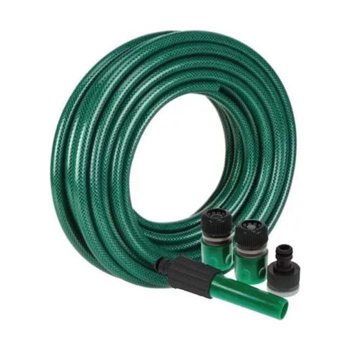 Masterprox - Manguera Reforzada 1/2 Pulgada 20 Mts Mas Pistola Y Acoples