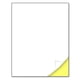 thumbnail image 1 of Papel adhesivo TownStix blanco imprimible, 30 hojas, 8,5 x 11, 1 of 9