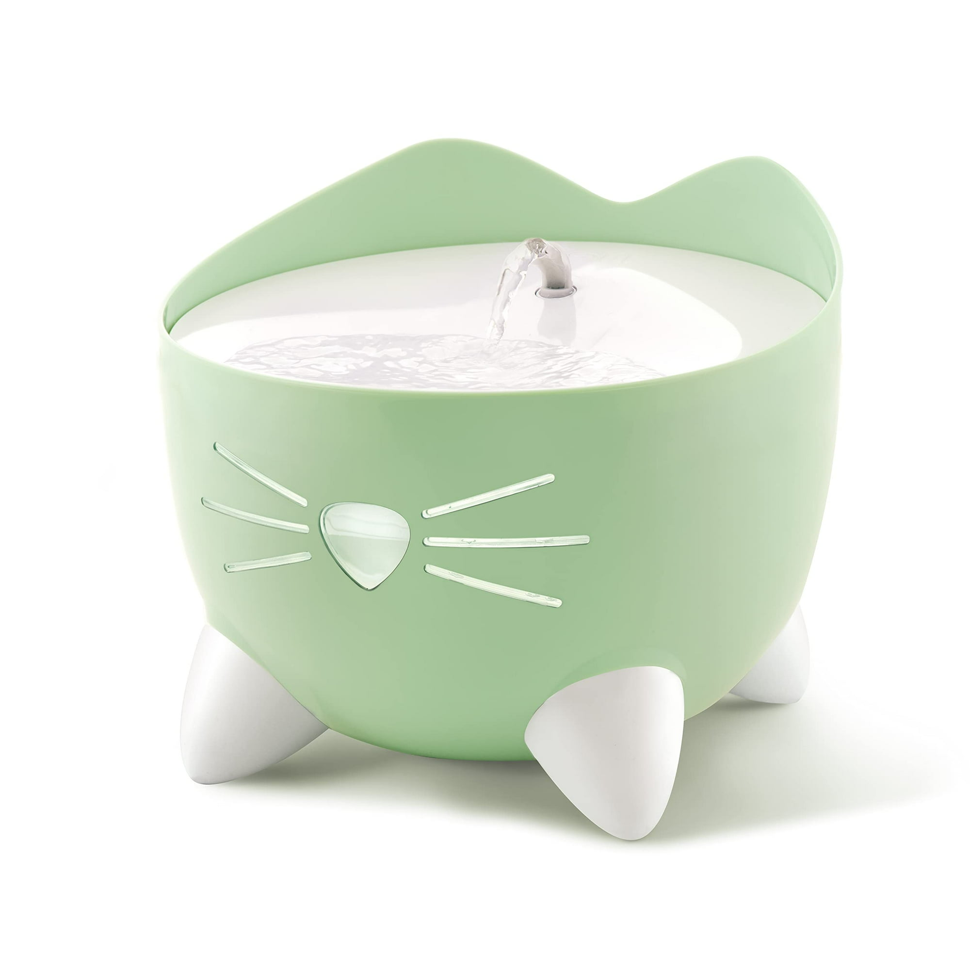 Fuente De Agua Para Gatos Catit Pixi Color Verde