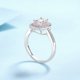thumbnail image 4 of Anillos de Diamante de Moissanita para Mujer 1 Uds Color D VVS1 Corte Radiante Anillos de Moissanita Boda Aniversario Promesa Compromiso Anillos para Mujer Regalos para Esposa con Certificado, 4 of 8
