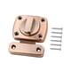 thumbnail image 4 of Cerradura De Puerta De Seguridad Con Tornillos, Pestillo Giratorio Para Puerta Interior, Pestillo Para Puerta, Bronce Rojo, 4 of 5