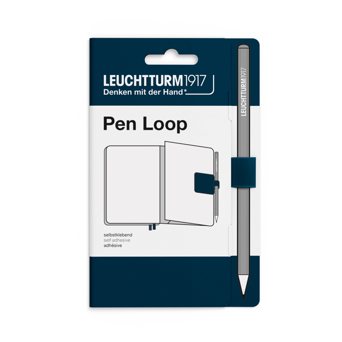 Soporte Para Bolígrafos Leuchtturm 1917 Pen Loop Deep Sea