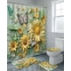 thumbnail image 4 of Set de baño 5 piezas Cortina mas Alfombras mas forro de ducha, 4 of 6