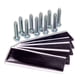 thumbnail image 1 of Kit universal para parches de techo SatelliteSale con 10 tirafondos galvanizados y 5 almohadillas de masilla, 1 of 2