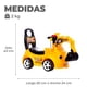 thumbnail image 3 of Correpasillo Caminador Andador Retroexcavadora Luces y Sonido Amarillo, 3 of 6