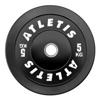 Atletis - Disco Olímpico Bumper 5 Kg