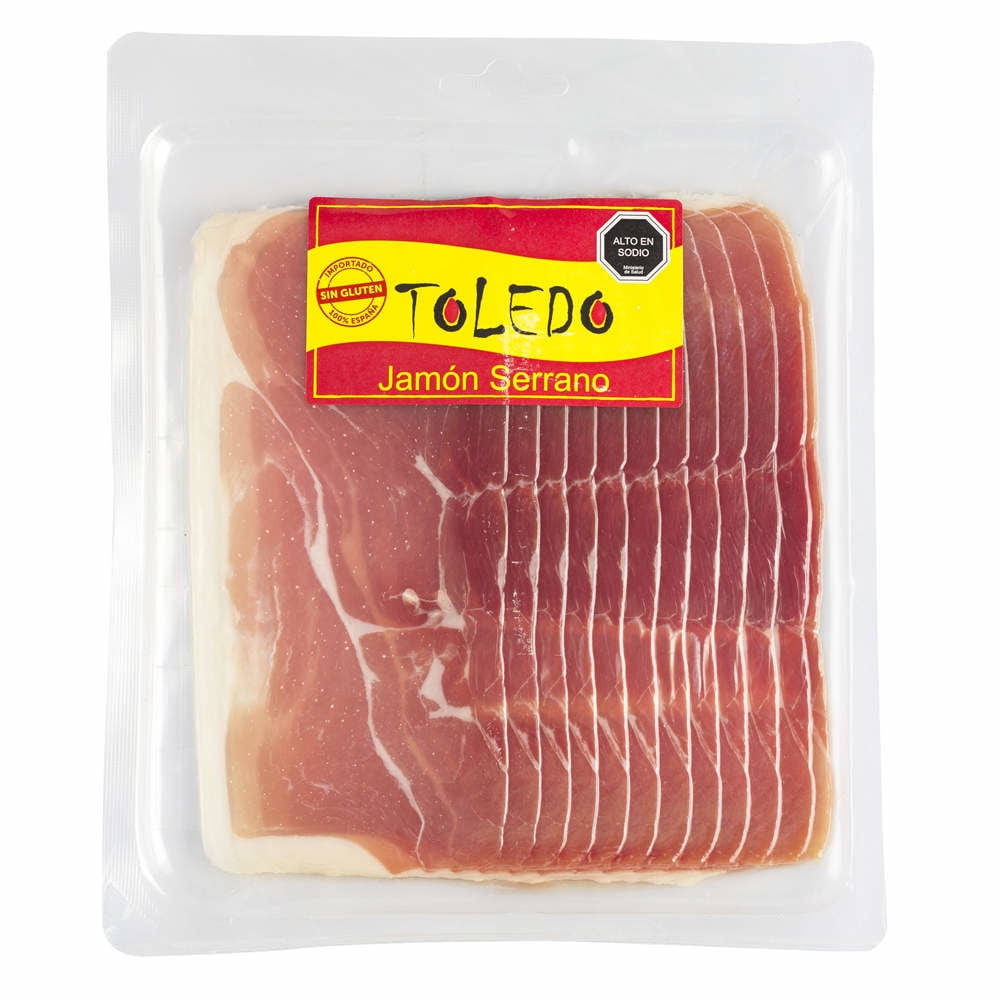 Jamón Serrano Al Vacío 180 g Toledo