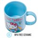 thumbnail image 4 of Taza de cerámica Silver Buffalo Hello Kitty Buenas Vibras rosa 591 ml, 4 of 4