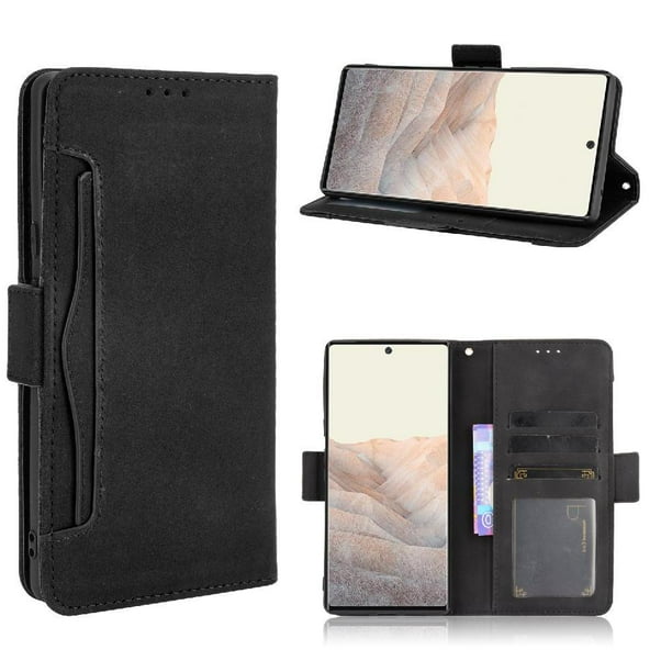 Funda Tipo Billetera FOXDOCK para Google Pixel 6 Pro 5G – Tapa Flip con Tarjetero