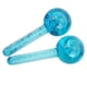 thumbnail image 1 of 1 Pair Ice Face Roller Massager Comfortable Glass Ice Globe Massage Tools Skin Care Massaging Globes for Personal Care Blue, 1 of 3