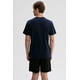 thumbnail image 3 of Polera Hombre Print Posicional Azul, 3 of 4