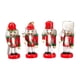 thumbnail image 3 of Adorno Navide?o Cascanueces 10cm Mini Figura Para Cumplea?os Bodas Interior Rojo Verde, 3 of 5