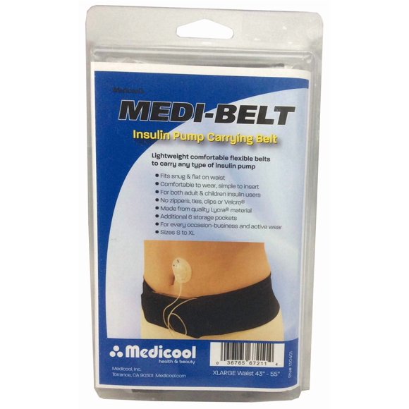 Bolsa de Cintura Medicool XL 109-140 cm para Bomba de Insulina