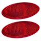 thumbnail image 1 of Luz de despeje roja de 10 cm Command Electronics – paquete de 2, 1 of 8