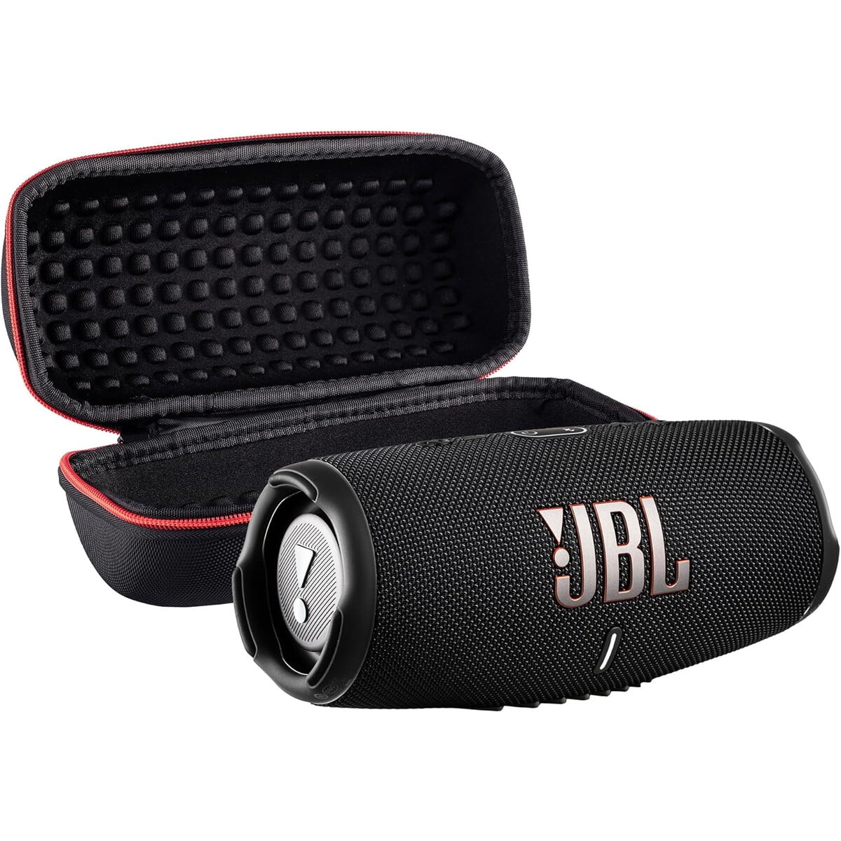 Parlante JBL Charge 5 Bluetooth Negro IP67 20H Estuche | Lider