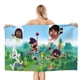thumbnail image 1 of ¡Press Start! Toalla de playa de secado rápido con diseño temático, regalo para mujeres y niñas, ideal para cumpleaños, fans, amantes de la música, uso en la playa o al aire libre, 78 × 180 cm, 1 of 6